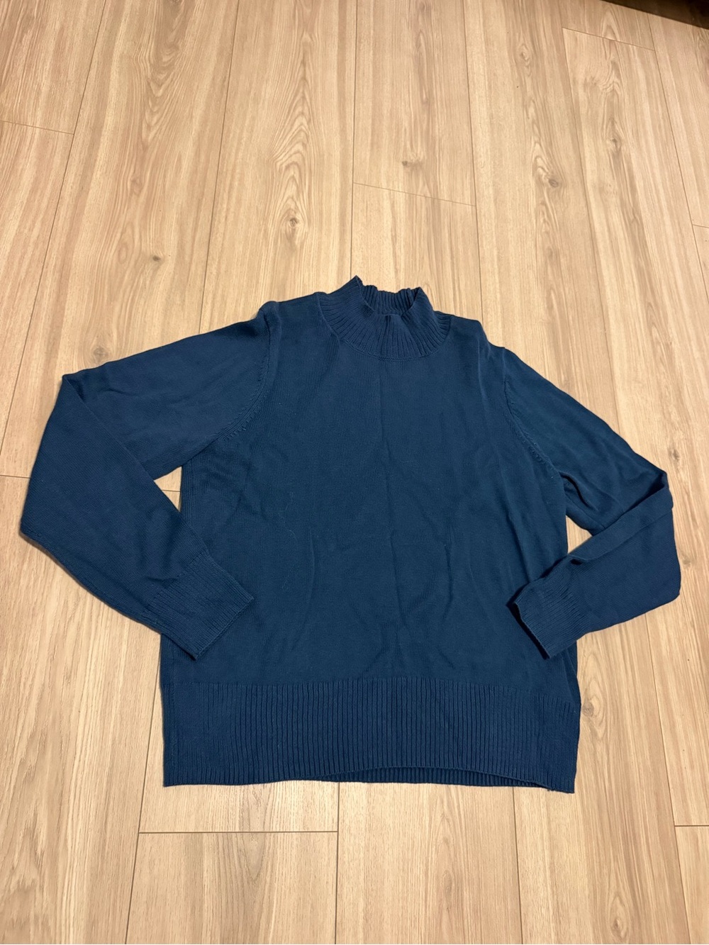 Old Navy Women’s Dark Blue Turtleneck Sweater